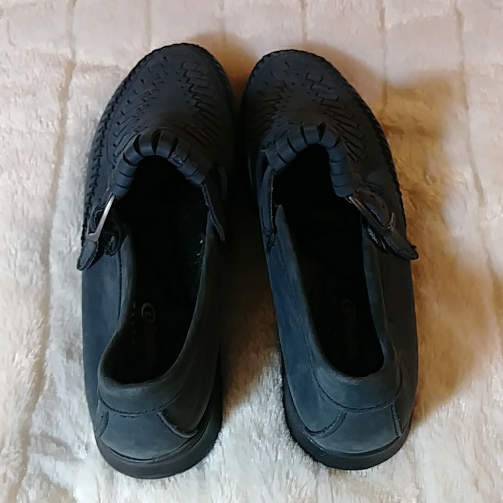 DEXTER WALKMOCS SHOES - NAVY BLUE - SIZE 8 MED. - Picture 2 of 6